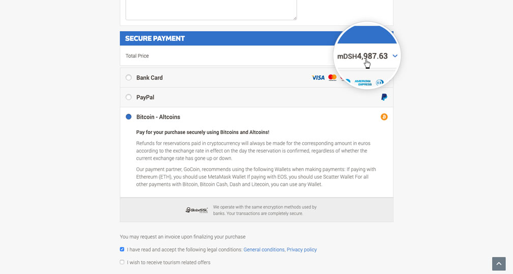 pagar con dash criptomoneda